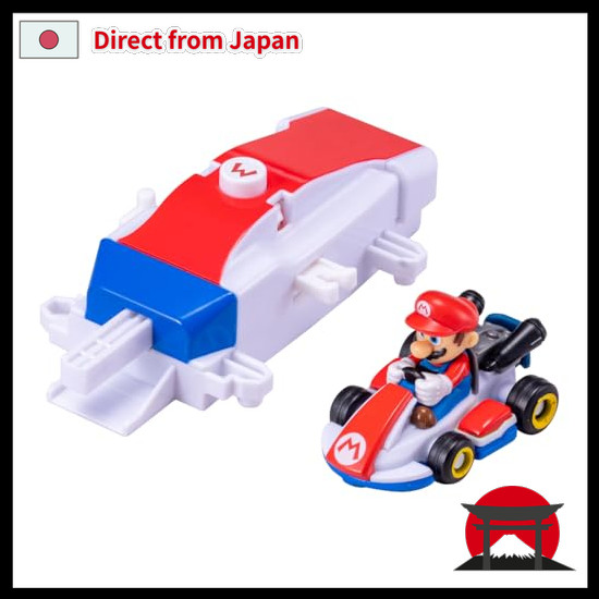 【Gửi trực tiếp từ Nhật Bản】 TOMY Drift Tomica Mario Kart Drift Starter Set Mario & Standard Kart Min