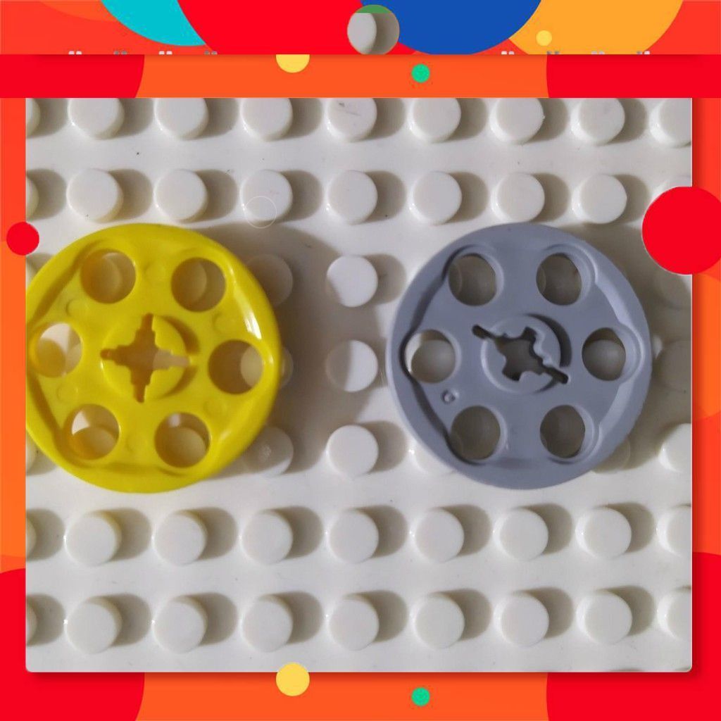 COMBO 2 Mảnh Nhựa Tạo Hình Technic Trục Ròng Rọc NO.479 Dùng Cho Mô Hình Nhân Vật Mini 4185