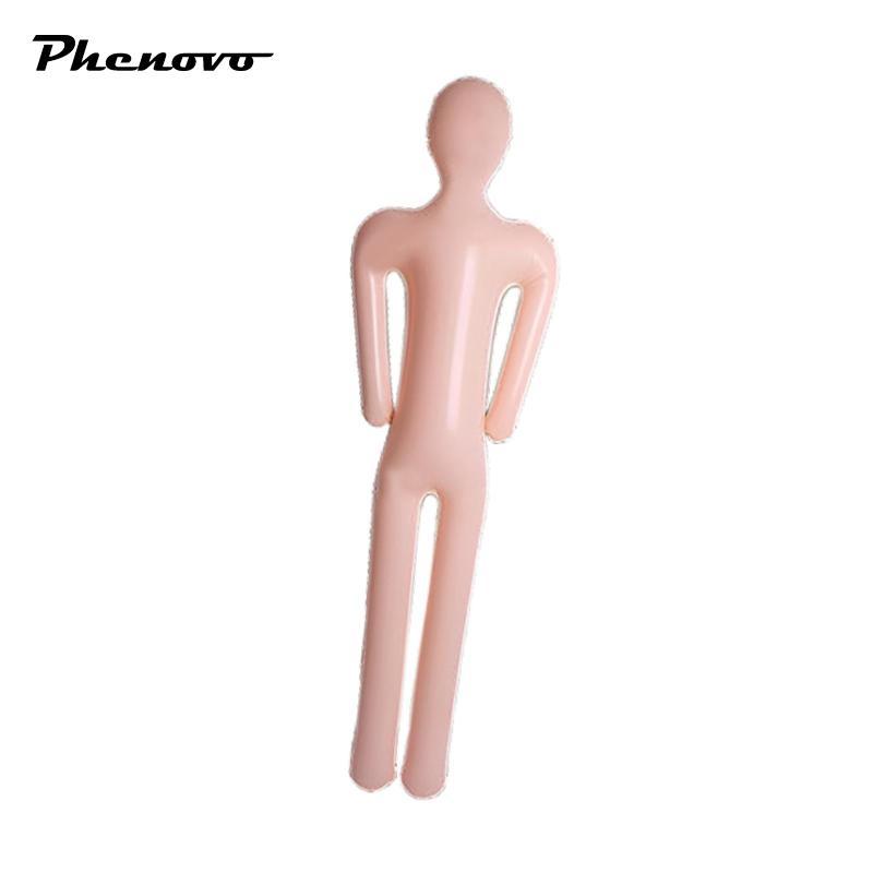 phenovo Máy bơm hơi Mannequin Full Size Prop Display Mô hình cơ thể con người Cơ thể bơm hơi cho