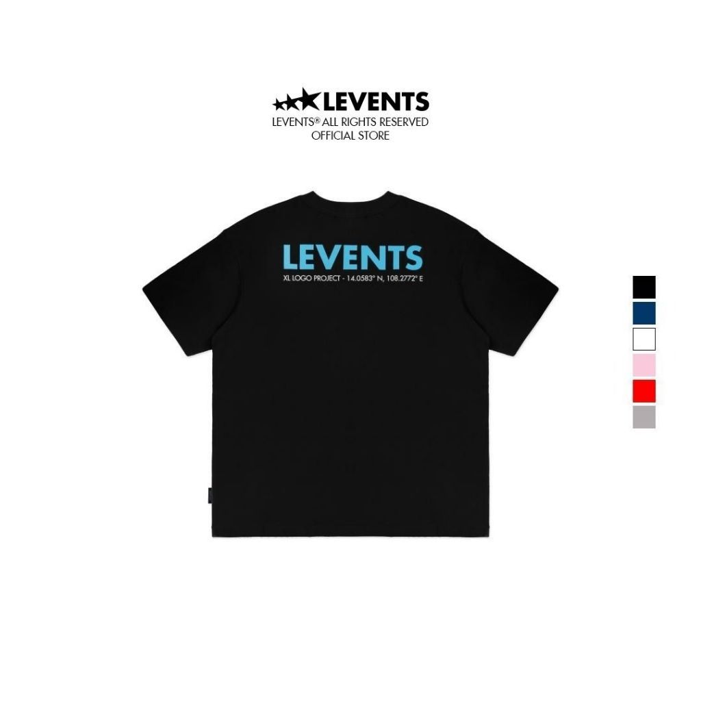 Áo Thun Levents XL Logo 2.0 Tee 100 Cotton Unisex T-shirt Oversized