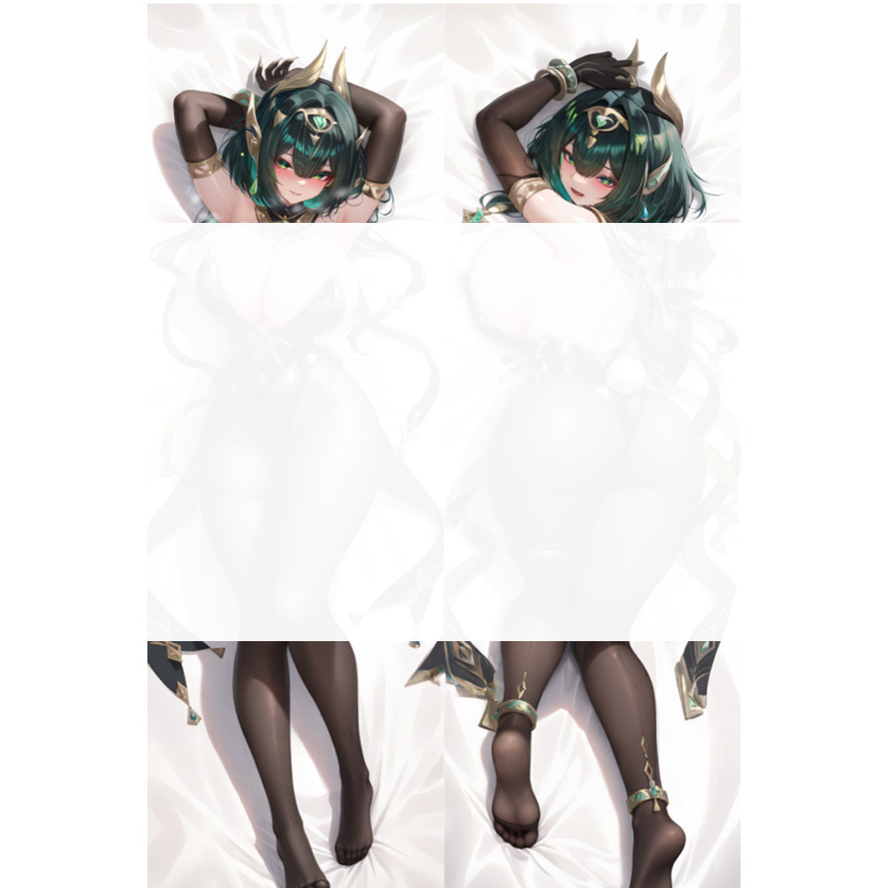 Vỏ gối Anime Dakimakura Genshin Impact Nefer Ôm Body 50 * 150