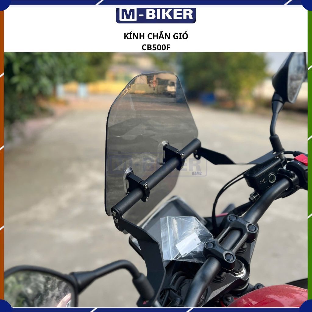 Kính chắn gió Honda CB500F Mão Đầu Đèn Cản Gió Mbiker CB500 Hornet