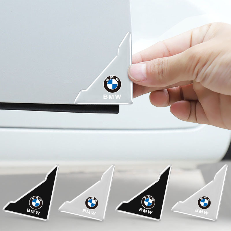 4 Cửa Ô Tô Silicon Đệm Miếng Dán Chống Va Chạm Xước Cho Xe BMW Performance X3 G30 X5 F15 G05 M3 E39 