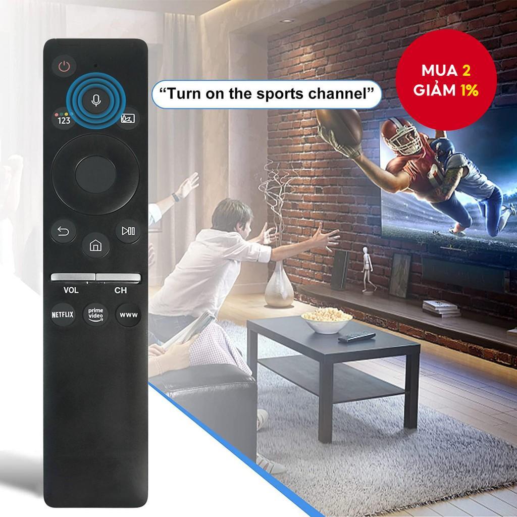 Điều khiển giọng nói cho Samsung Smart TV QLED UHD Khung cong 4K 8K Q60 Q70 Q80 Q90 8 Series 9 Serie