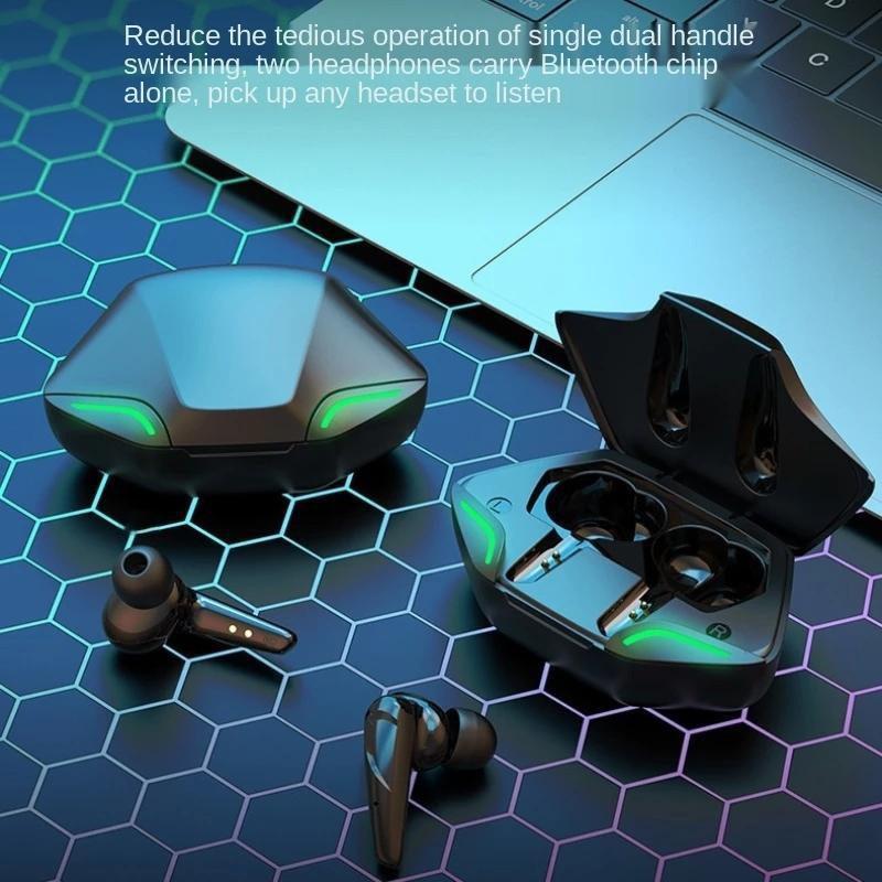 Tai nghe chơi game G11 Tai nghe nhét tai Tai nghe Bluetooth Độ trễ thấp Khử tiếng ồn Tai nghe không 