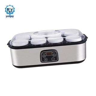 Máy Làm Sữa Chua Tự Chế Sữa Chua Đa Năng Hộ Gia Đình Chuyên Nghiệp DIY Tiếng Ồn Thấp 1.4L Tự Động Sữa Chua Máy Thép Không Gỉ