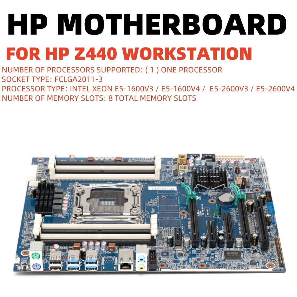 Dành cho máy trạm HP Z440 Bo mạch chủ LGA 2011-3 DDR4 761514-001 710324-002