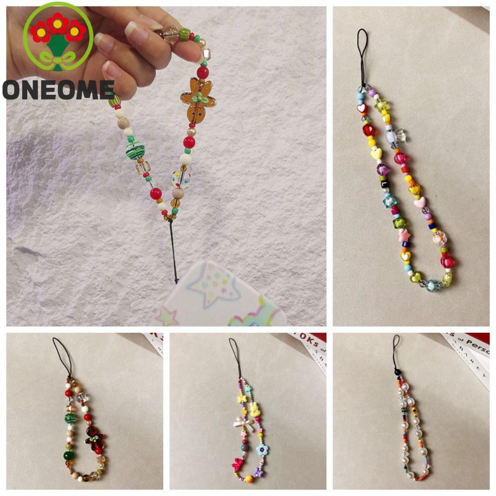 Mặt dây chuyền điện thoại ONEOME Gingerbread Man, Giáng sinh Gingerbread Man Dây buộc bánh gừng, Móc