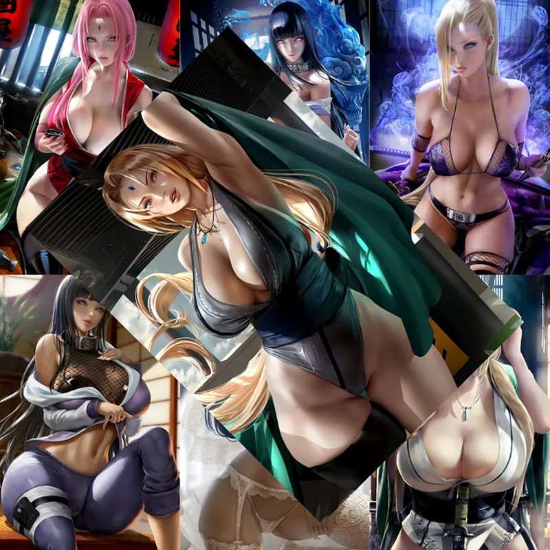 Naruto Poster Naruto Sasuke Miếng Dán Anime Dán Tường Trang Trí Tường Phòng Ngủ
