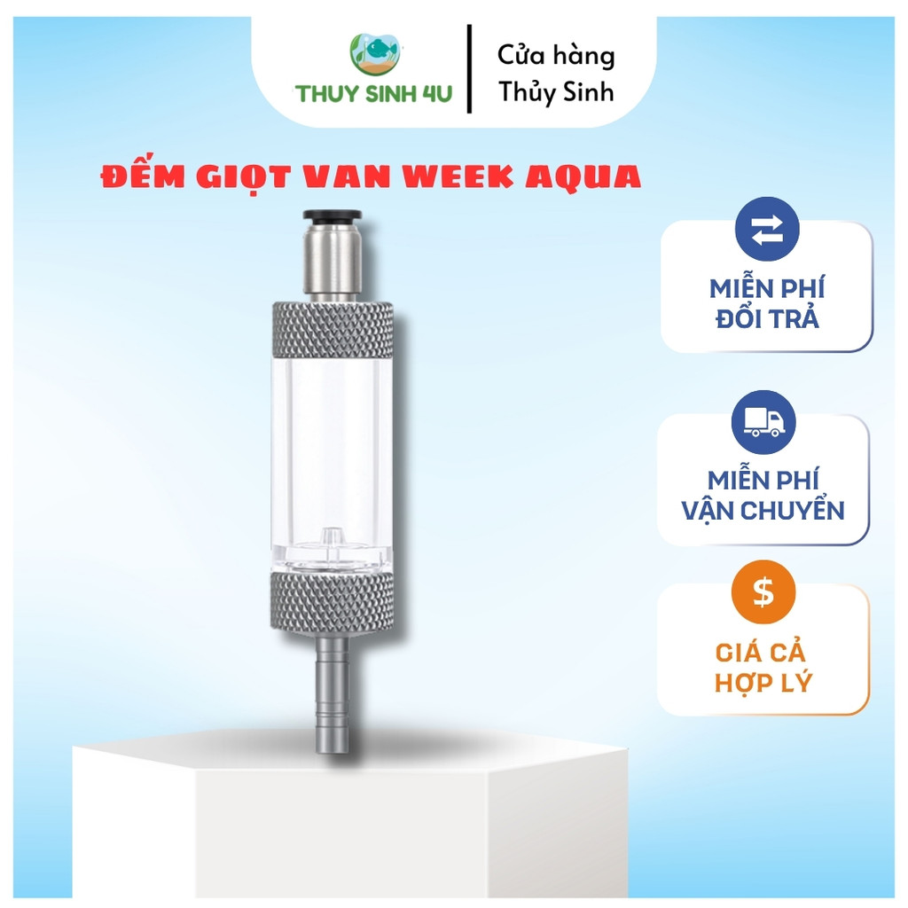 Bộ đếm giọt van Week Aqua cao cấp