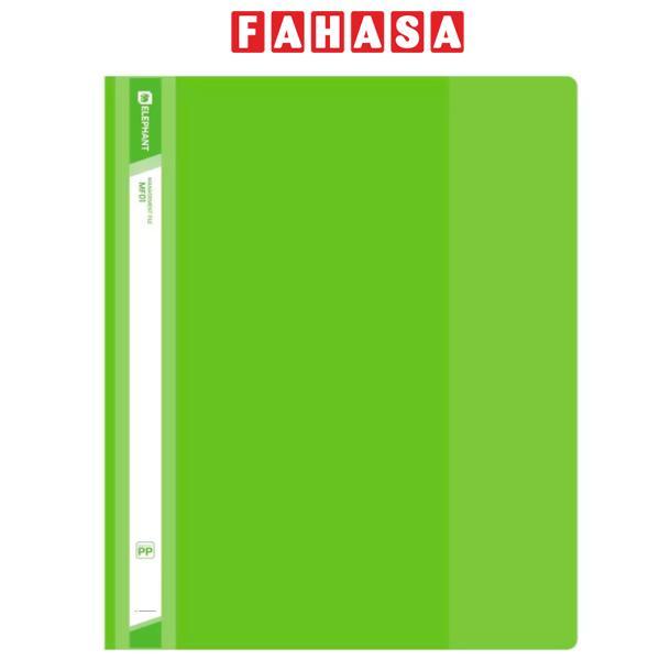 Bìa Kẹp Tài Liệu A4 - Elephant MF01 - Màu Xanh Chuối