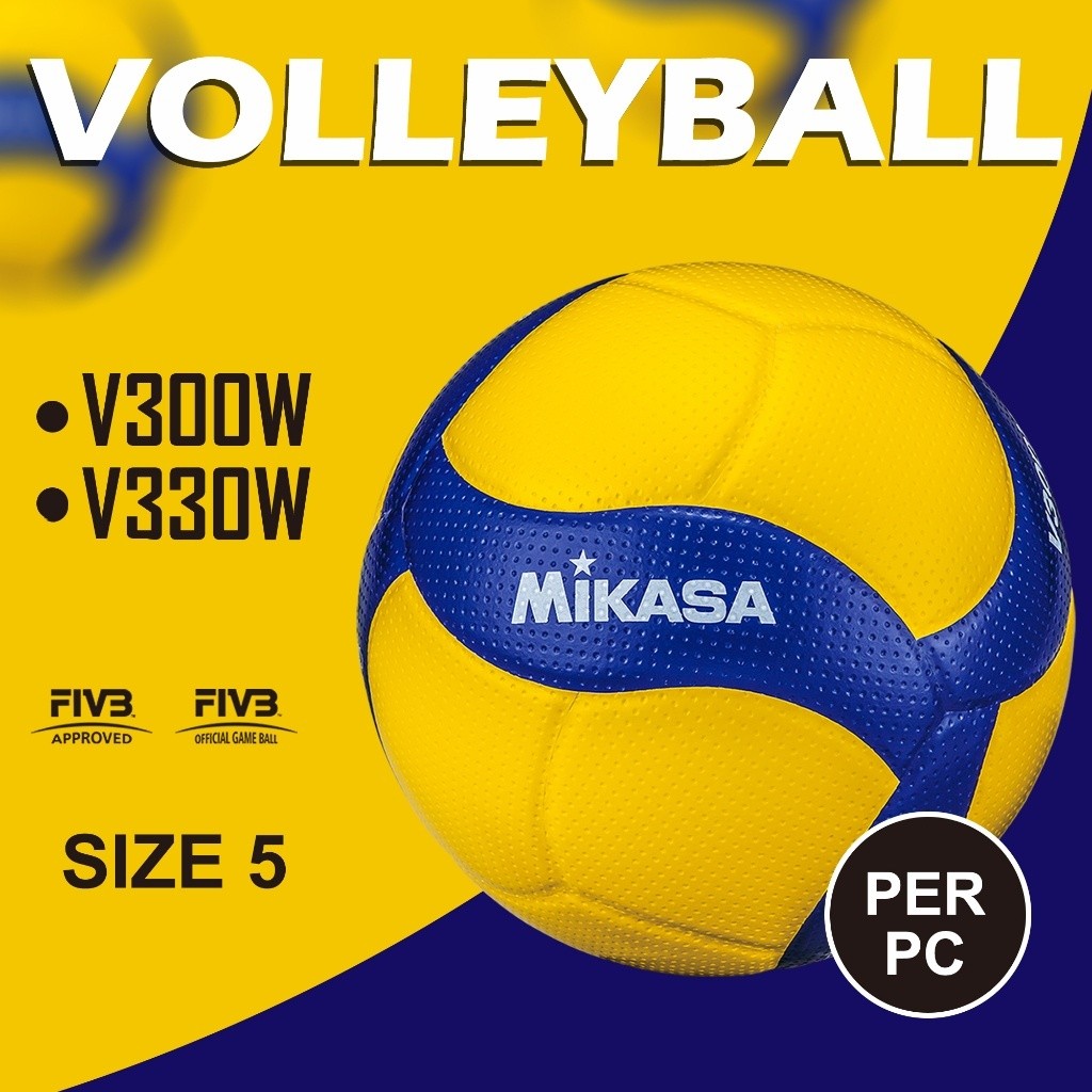 Mikasa Bóng chuyền trong nhà Kích thước 5 V300W V200w Kích thước 5 Bóng chuyền V200W V300W M5000 Kíc