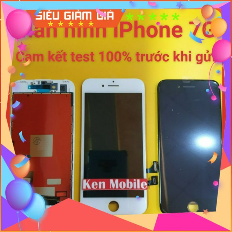 Màn Nguyên Bộ Thay Thế Cho ip7g / ip 7g, Loại Linh Kiện (tặng tô vít + cường lực)
