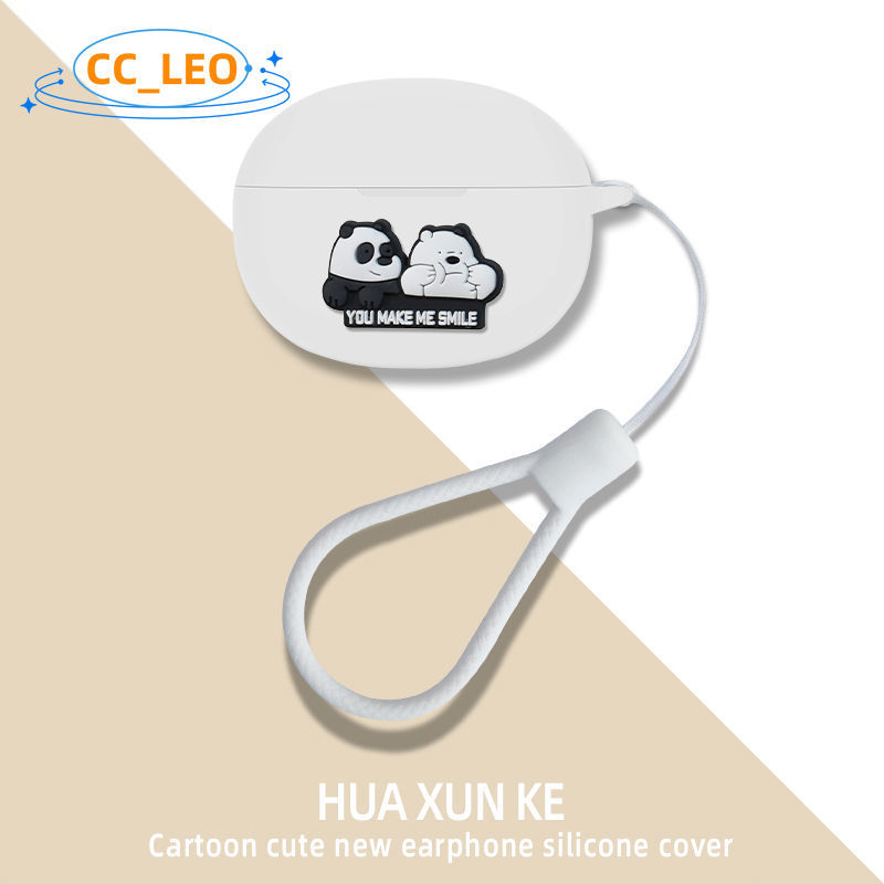 For 1MORE Q21 Case Silicone Soft Case Suitable for 1MORE Q21 Shockproof Shell Protective Sleeve Cute