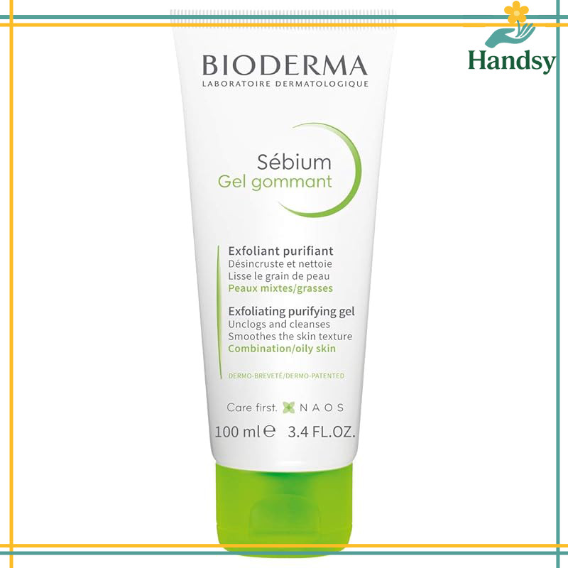 【Authentic Product】Bioderma Sebium Exfoliating Gel 95g for Oily and Combination Skin – Facial and Bo