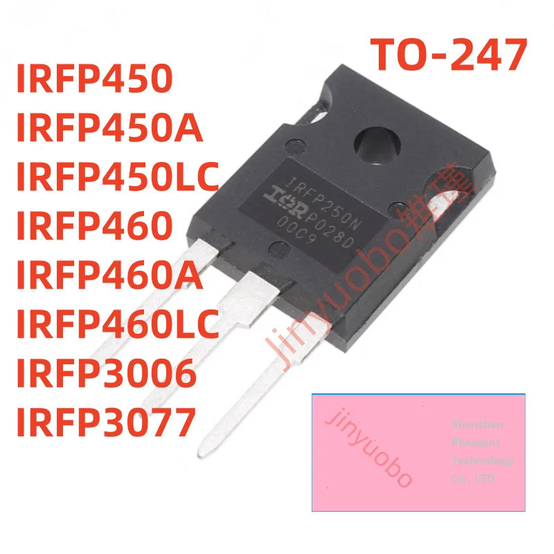 5 Chiếc IRFP450 IRFP450A IRFP450LC IRFP460 IRFP460A IRFP460LC IRFP3006 IRFP3077 TO-247 Hiệu Ứng Trườ