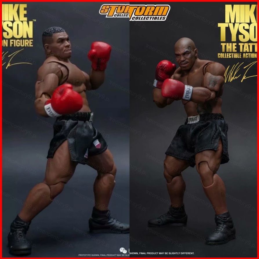GC9 Champ Mike Tyson Nhân Vật Hành Động Khớp Là Di Động Thay Thế Đầu Mô Hình Búp Bê Đồ Chơi Trang Tr
