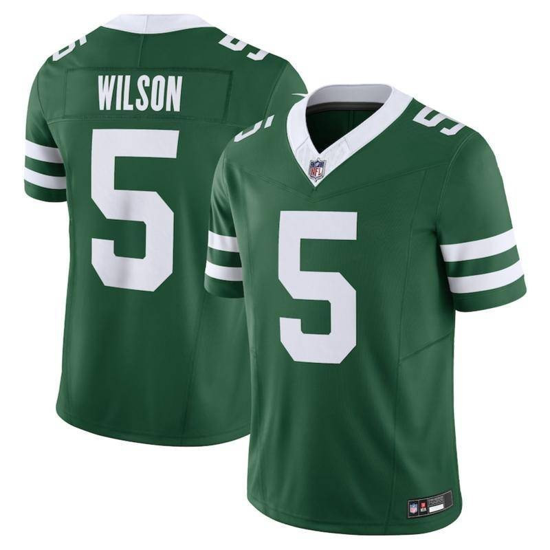 NFL Jersey New York Jets Garrett Wilson Áo bóng đá giới hạn