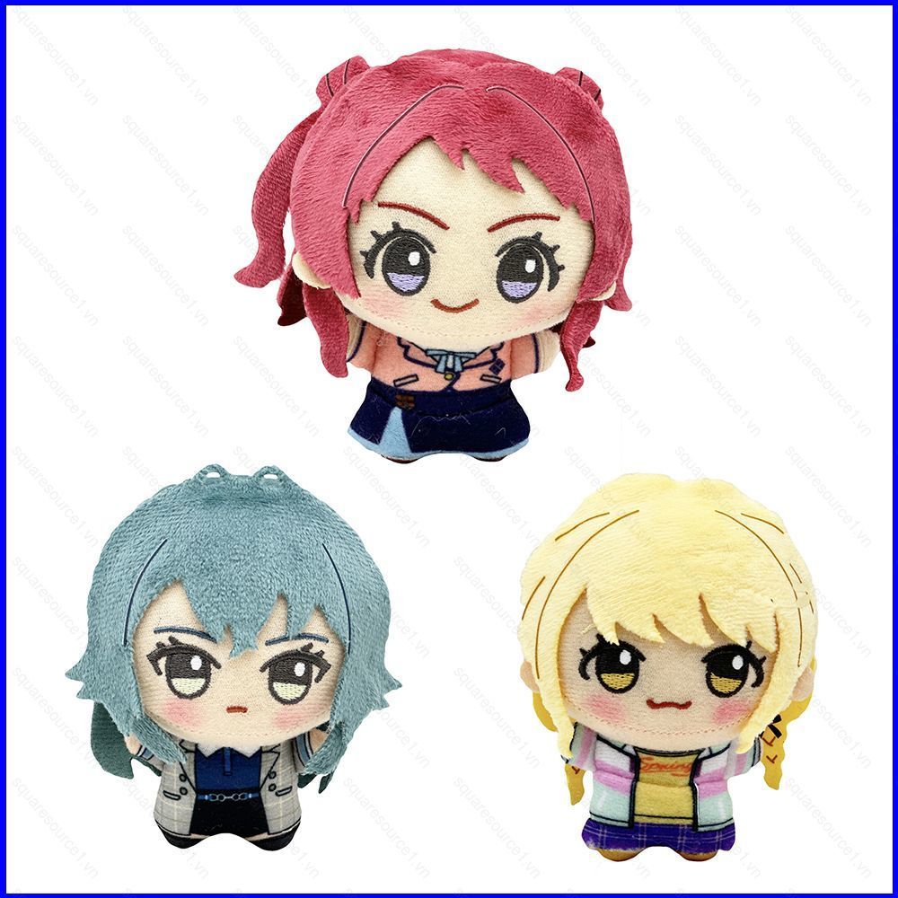 SS THE IDOLMaSTER Gakuen Kotone Fujita Temari Tsukimura Saki Hanami búp bê sang trọng quà tặng cho b