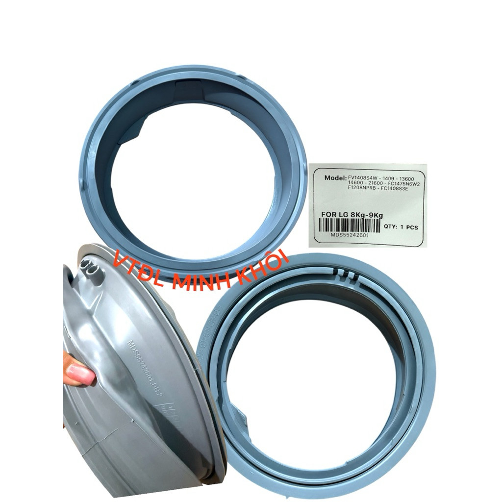 Ron-Gioăng Cao Su Cửa Máy Giặt LG 8-9Kg FC1408S4W-1409-13600-14600-21600-FC1475N5W2-F1208NPRW-FC1408