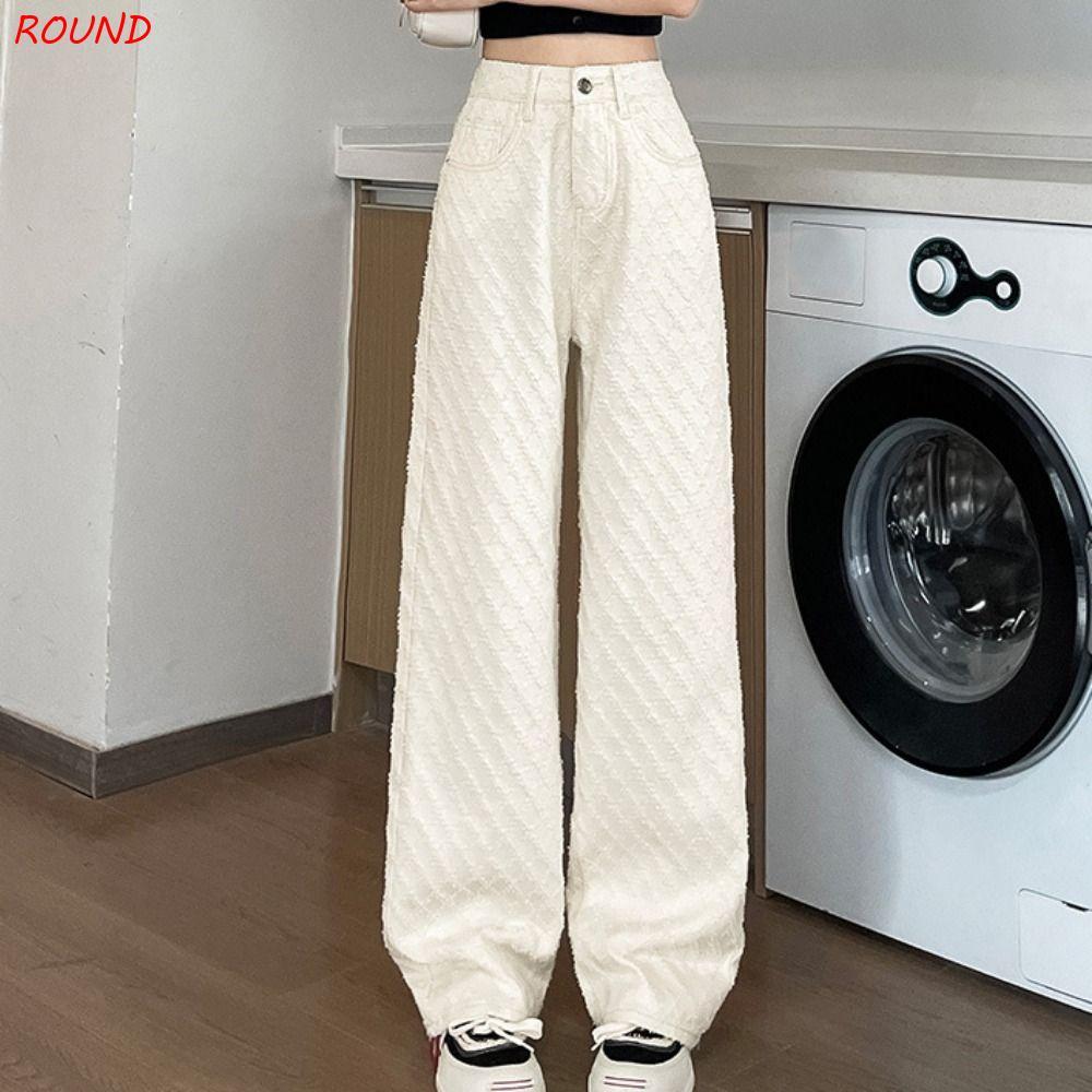 Quần jean denim lưới style Y2K,baggy Hàn Quốc, thời trang dạo phố