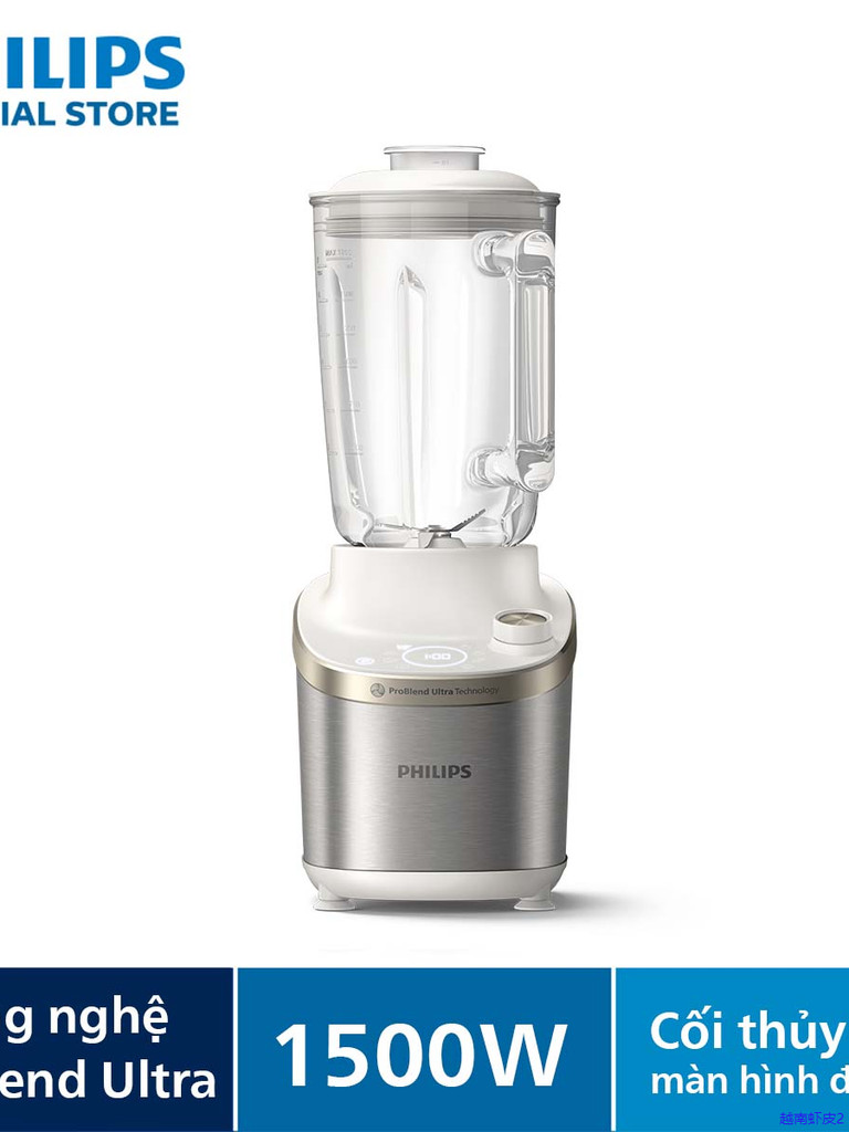 [SALE THƯƠNG HIỆU DUY NHẤT 18.11] Máy Xay Sinh Tố HR3760/01 - 1500W - Công Nghệ Problend Ultra Xay