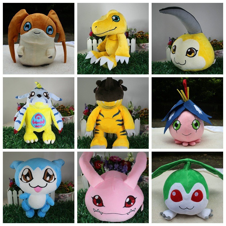 Hoạt Hình Hoạt Hình Anime Digimon Digimon Digimon Ygumon Gabumon Badamon Sang Trọng Đồ Chơi Búp Bê