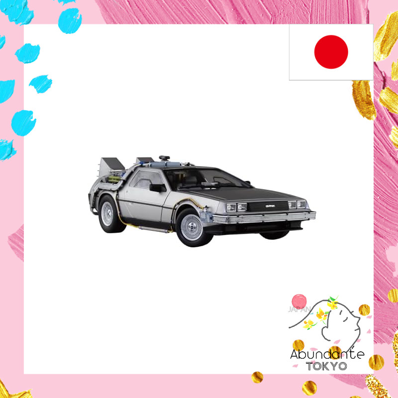 Aoshima Bunka Kyozai-sha Movie Mecha No.BT-01 Back to the Future Part I Time Machine 1/24 Scale Plas