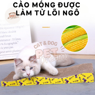 Bàn Cào Móng - Ổ Cào Móng Cho Mèo Xả Stress - Nằm Ngủ