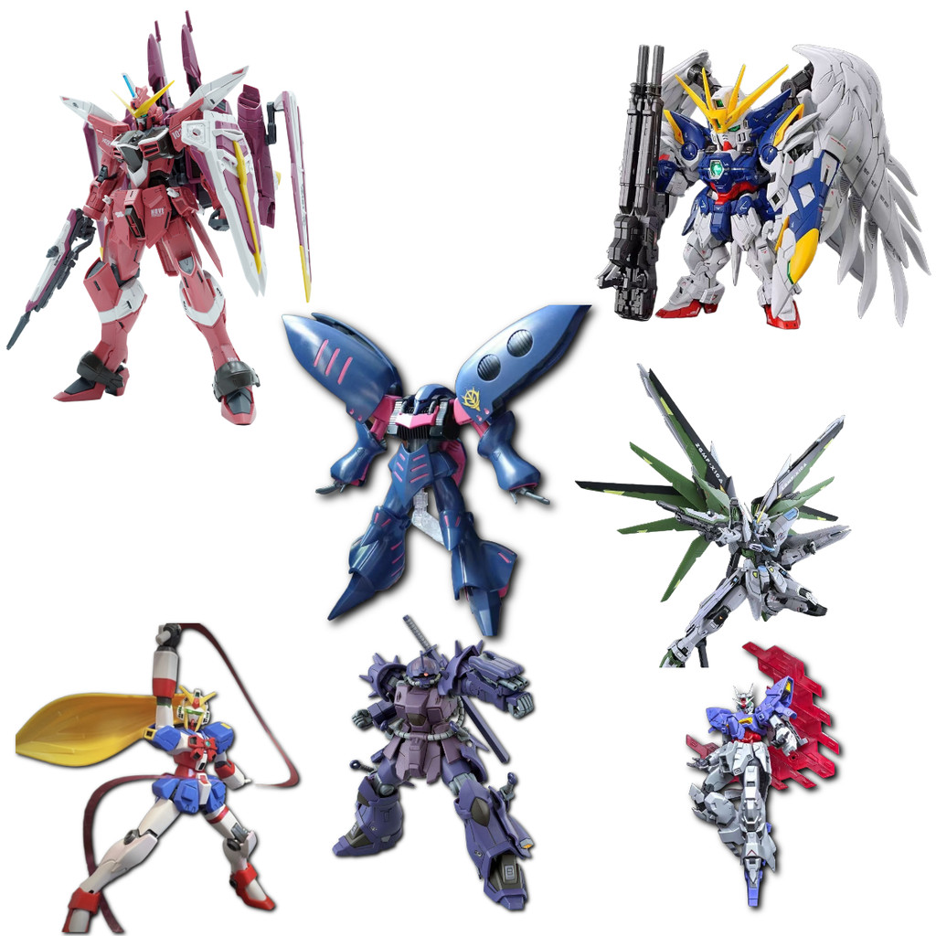 Babatos Wolf King Infinite Justice Moon Gundam Nhóm Máy đầu tiên Tấn công hoàn hảo Cánh miễn phí Loạ