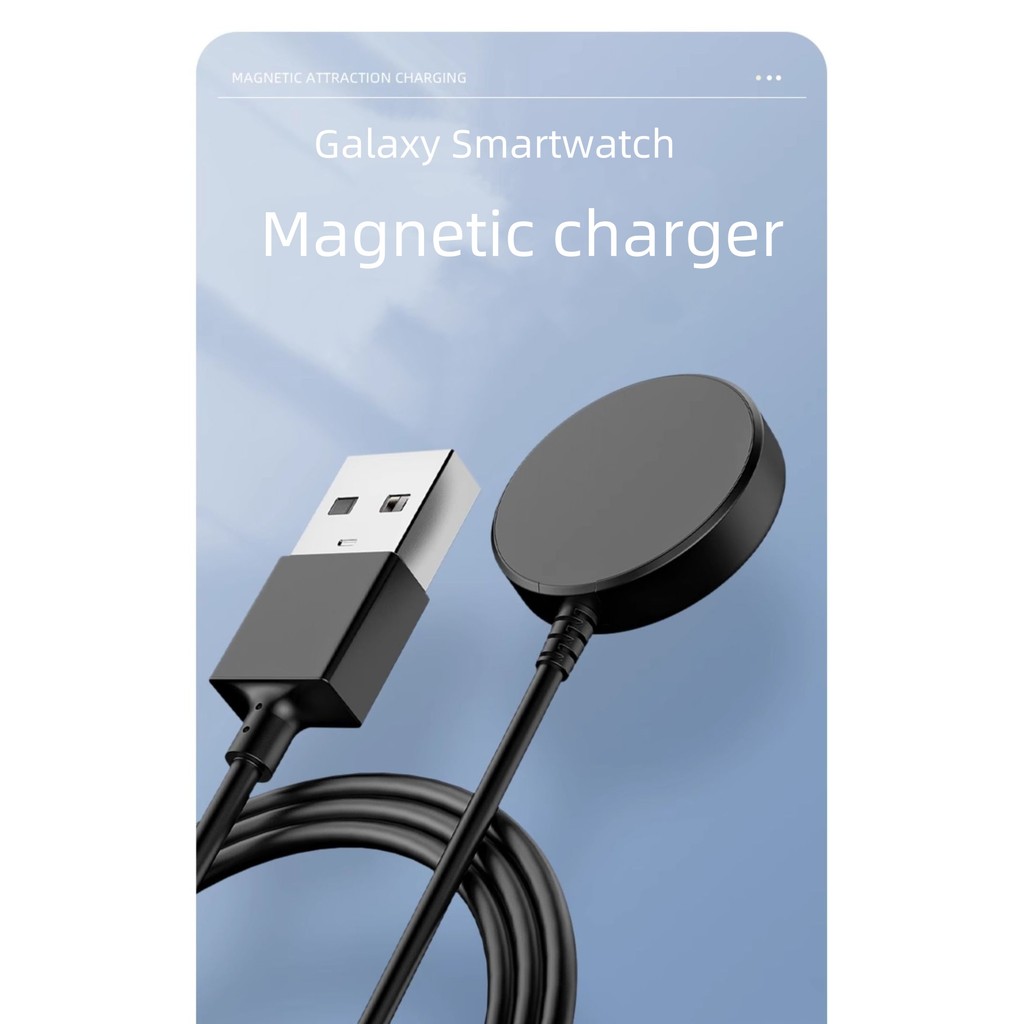 Cáp sạc USB Type C PD cho Samsung Galaxy Watch 6 / 5 / 4 / 3 Active 2 Classic