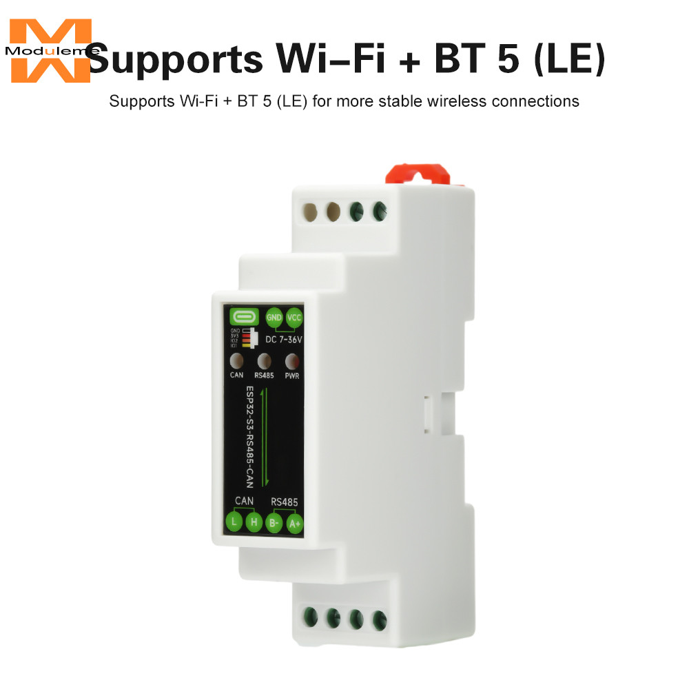 ESP32-S3-RS485-CAN 1 Kênh Wifi Bluetooth Relay Bảng Điều Khiển Công Nghiệp RS485 CÓ THỂ Giao Tiếp Lo