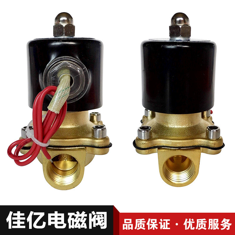 Cung cấp Nhà máy Bán hàng trực tiếp Chất liệu đồng thau Van điện từ dòng 2W-160-15