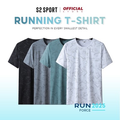 Áo thun nam cổ tròn S2 SPORT thể thao mặc hè vải Air-Cool thun lạnh siêu mát thoải mái - STS12