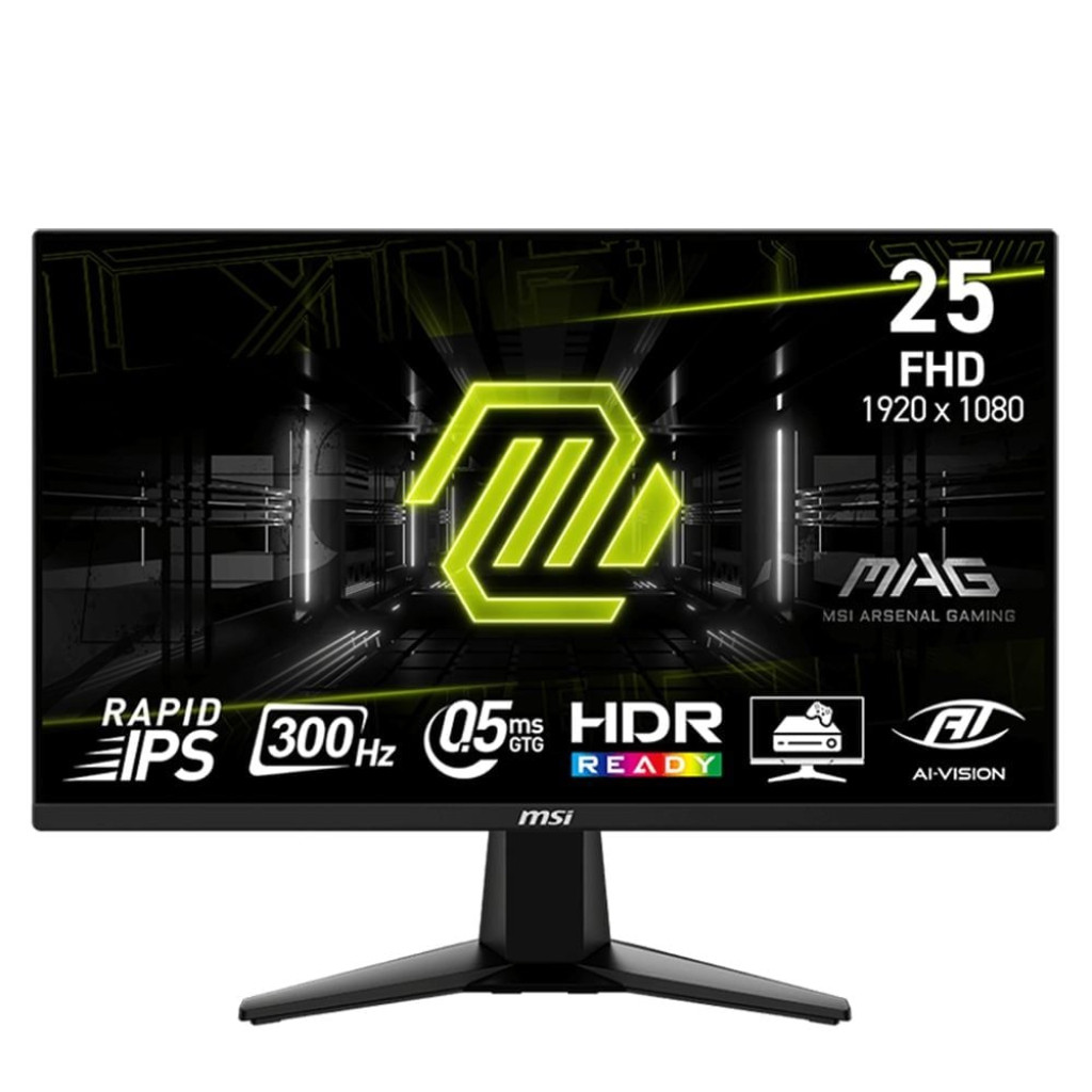 Màn Hình Gaming MSI MAG 255XF (24.5 inch - IPS - FHD - 0.5ms - 300Hz) - Hàng chính hãng.