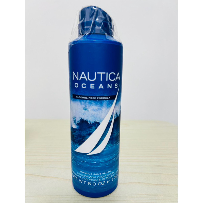 Xịt Toàn Thân Dành Cho Nam Nautica Oceans Pacific Coast - 170g (Mỹ)