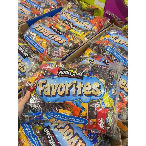 Kẹo Chocolate Tổng Hợp Kirkland 2.55kg mix nhiều socola - hỗn hợp Kirkland All Chocolate 2.55kg – Hà