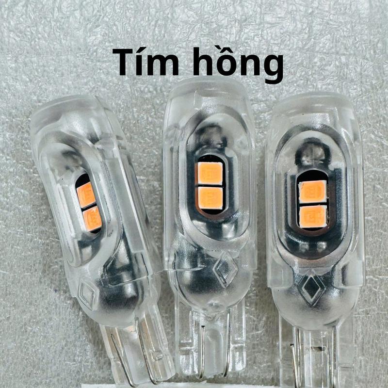 Đèn LED T10 Đèn báo rẽ xe máy T15 T10 LED báo rẽ đèn đảo ngược cho ô tô và xe máy