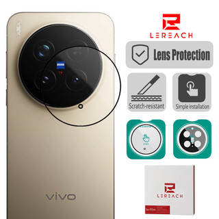  Phim bảo vệ ống kính chống trầy xước Lenuo & Lereach cho Vivo X300 X200 Ultra X200S X200 Pro Mini Z10 Turbo Pro Ống kính máy ảnh điện thoại 1-2 chiếc HD Kính cường lực trong suốt Lắp đặt dễ dàng 