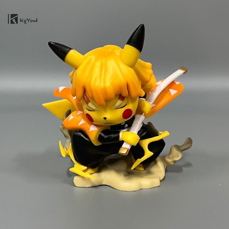 KgYewl 1 Chiếc Xe Trang Trí Ghostblade Pikachu Cosplay Vợ Tôi Shanyi Anime Thunderbolt Flash Handmad