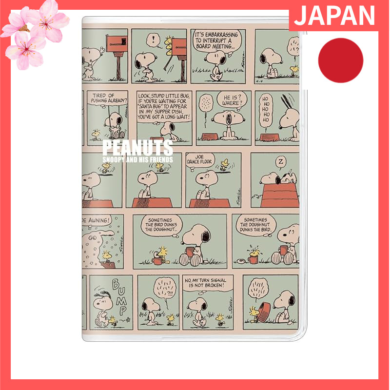KAMIO JAPAN Snoopy B6 Monthly Planner 2026 - Start from October 2025【Direct from Japan】
