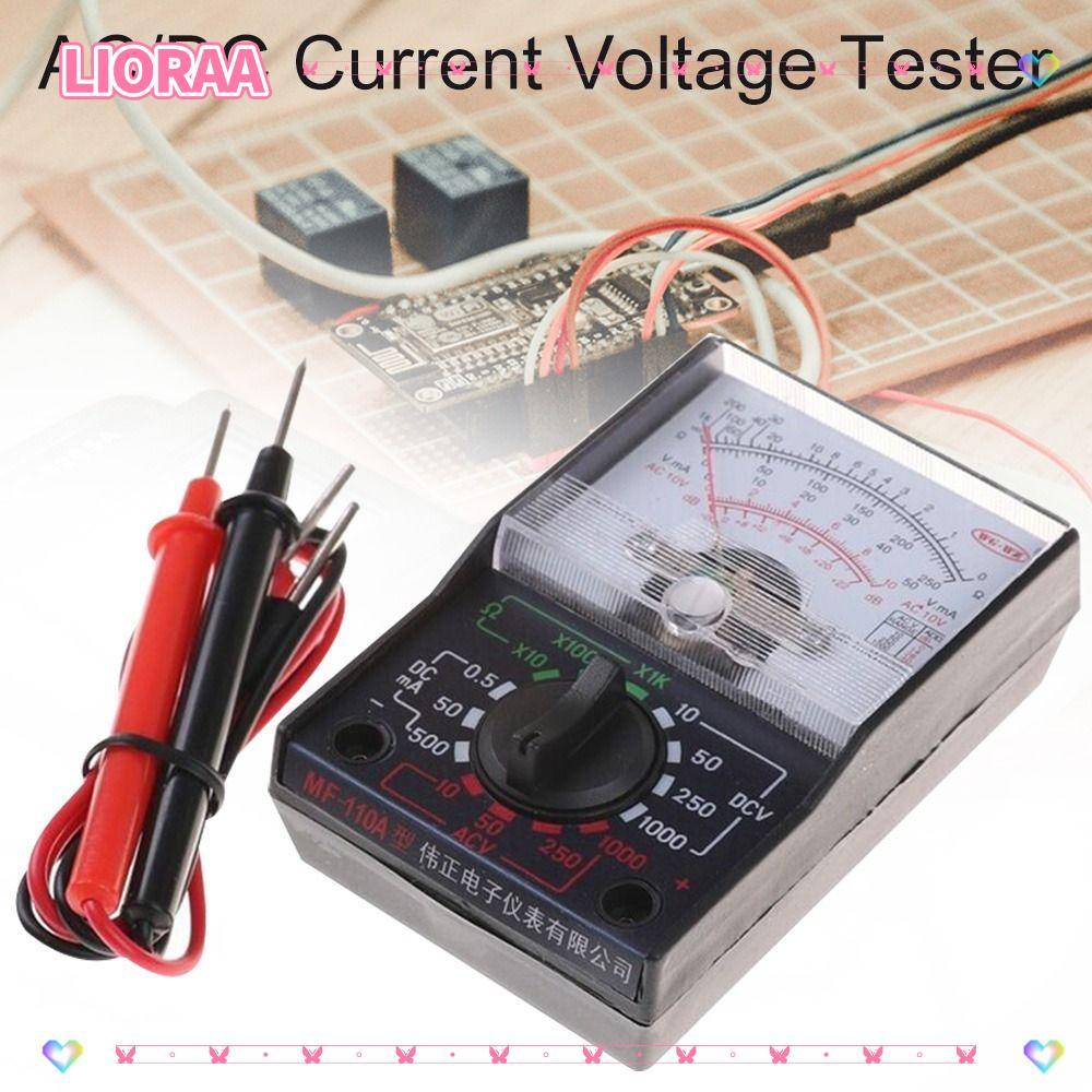 LIORA‌Máy kiểm tra điện áp dòng điện AC / DC Máy kiểm tra OHM Độ chính xác cao MF-110A Vôn kế