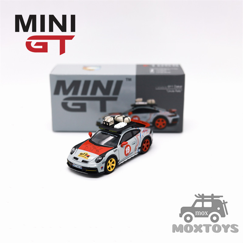 MINI GT 1: 64 911 Dakar "Uncle Rally" LHD Diecast Model Car