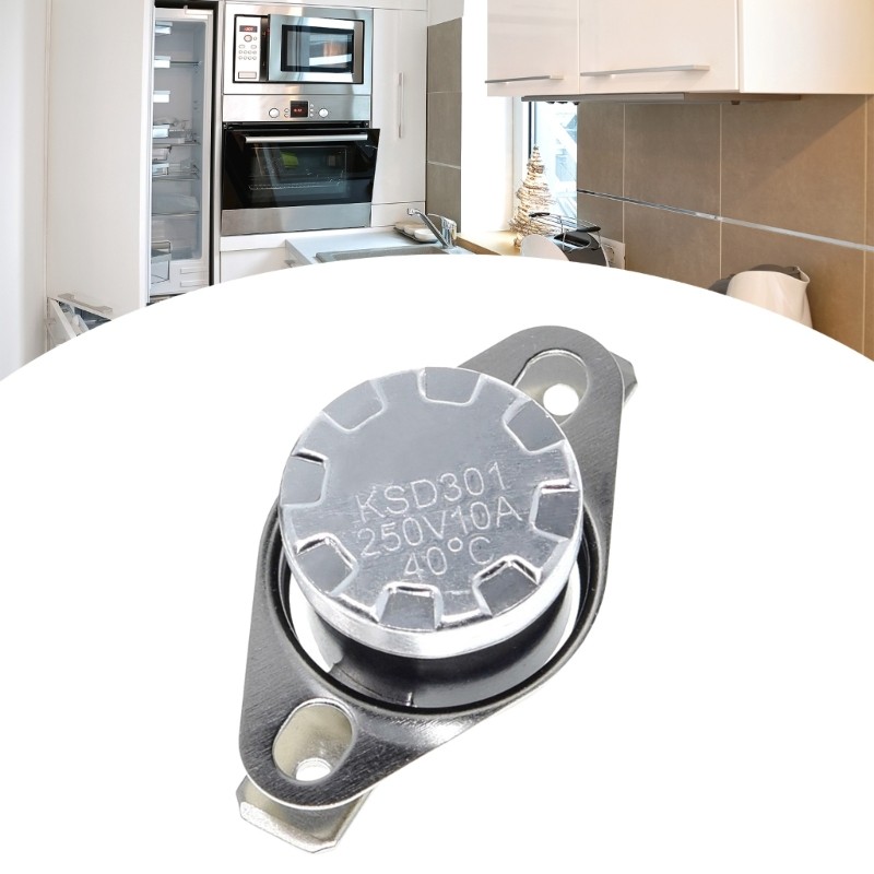 Sẽ 3 Cái 40 70 85 125°C Thường Mở KSD301 10A 250V Nhiệt độ đóng thường