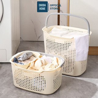  Giỏ Nhựa Đựng Quần Áo Gia Đình ENODA HOME Giỏ Đựng Quần Áo Bẩn Đồ Giặt Là 3 Kích Thước Nhựa PP Bền Đẹp Q480 