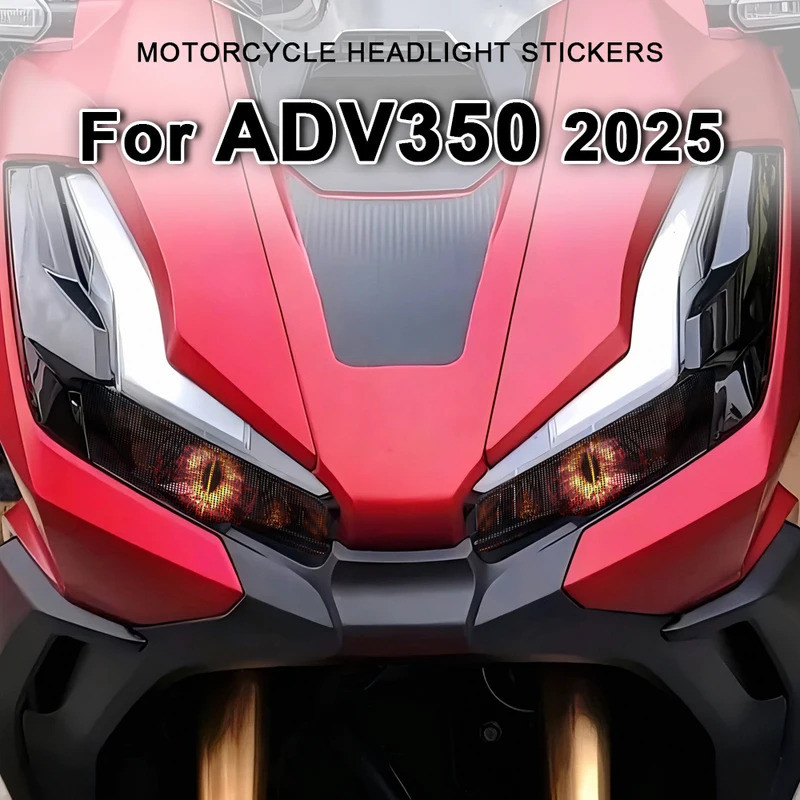 Dành Cho Xe Honda ADV350 ADV 350 adv350 2024 2025 Đèn Pha Xe Máy Bảo Vệ Miếng Dán Mát Xe Máy Đầu Đề 