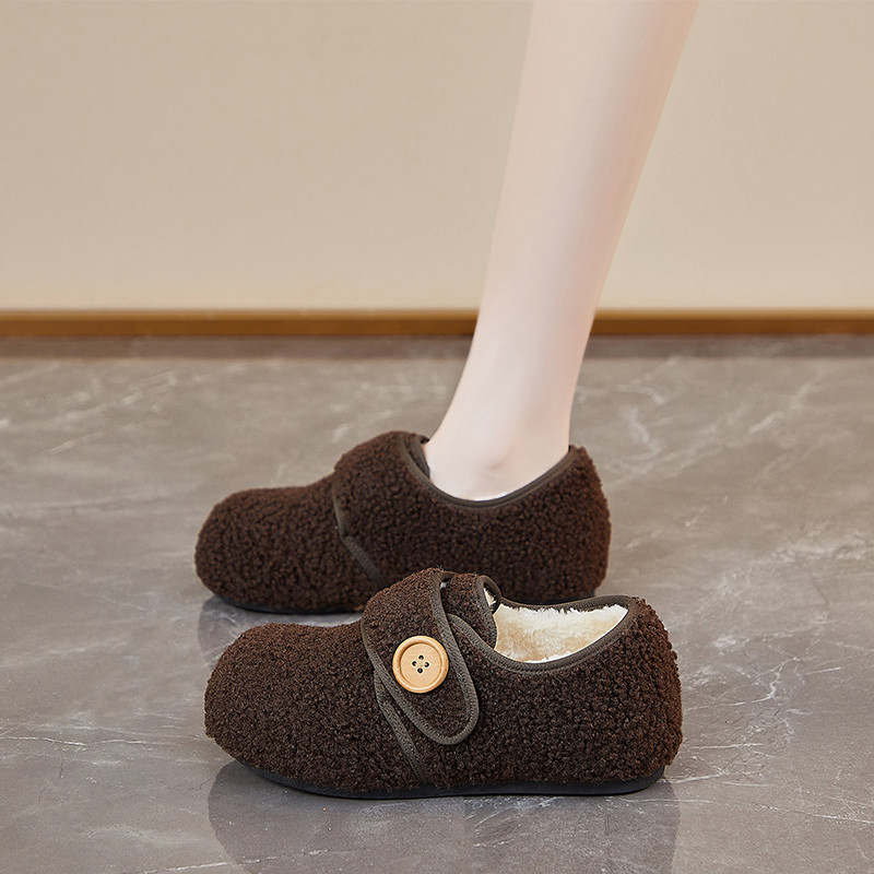 Women's Flat Fashion Korean Style Casual BK883Winter Versatile Women's Sports Shoes