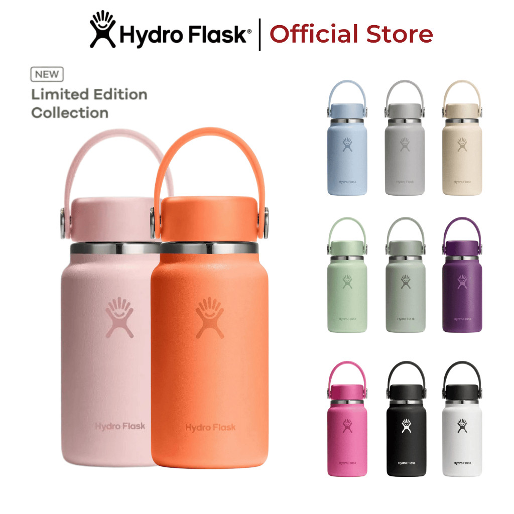Bình giữ nhiệt Hydro Flask 200ml Micro Mini Bottle hàng chính hãng, nhỏ gọn, giữ nhiệt nóng/lạnh tốt