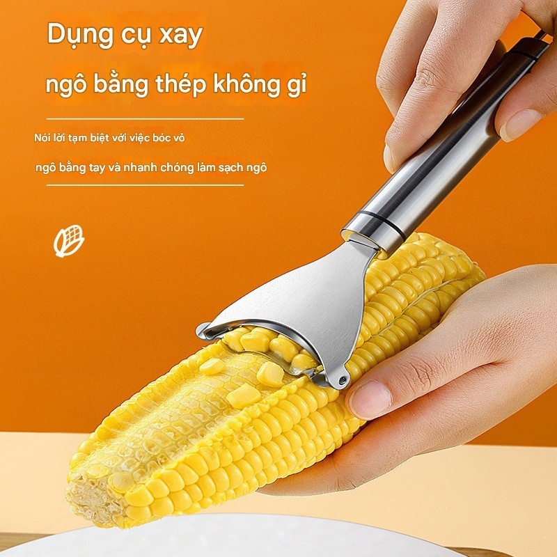 Dụng cụ tách hạt bắp bằng thép không gỉ tiện dụng-NA888