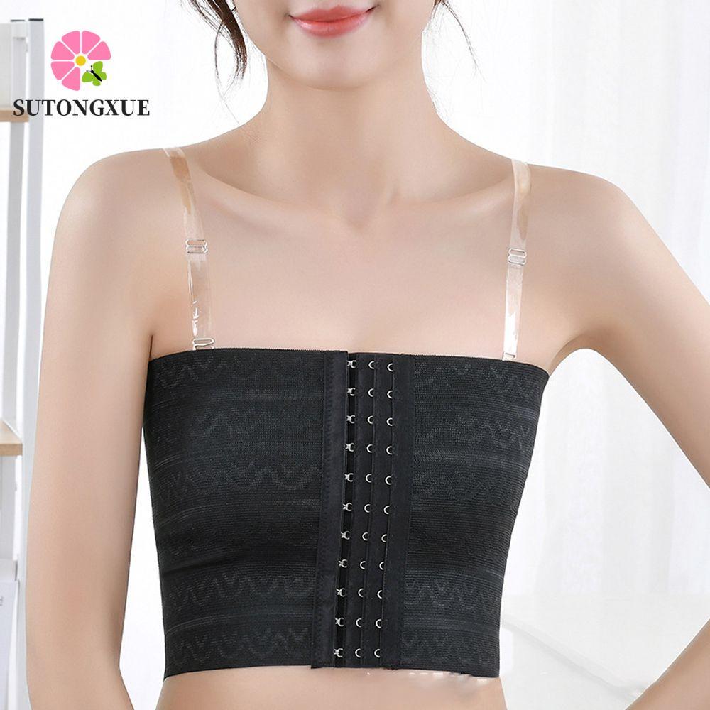 SUTONGXUE Áo yếm nữ thoáng khí style tomboy